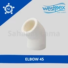 Fitting PPR Elbow Westpex 45° - 63MM (L45° - 63) 1