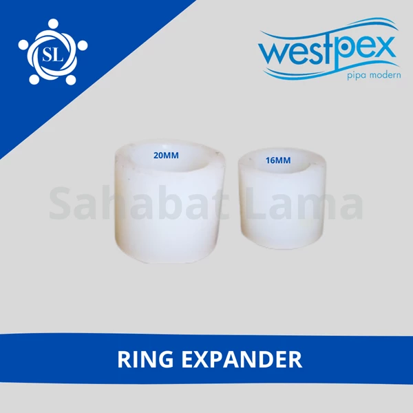 Fitting Ring Expander Westpex 16MM isi 50pcs (Putih)